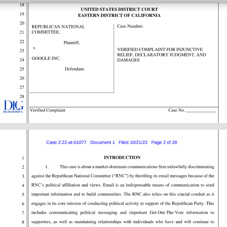 RNC Google lawsut int.